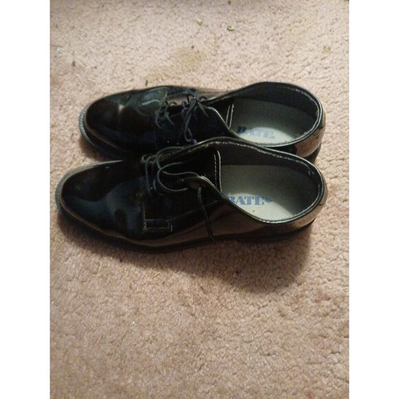BATES UNIFORM FOOTWEAR/MENS OXFORDS / SIZE 9D BLACK - Picture 2 of 10